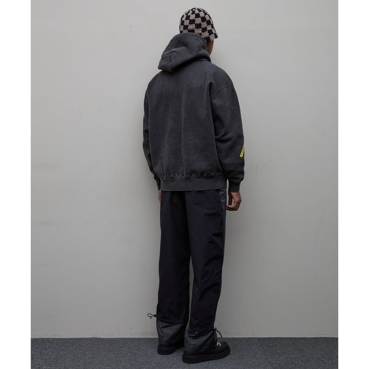 BAL / PIGMENT NYLON TRACK PANT / BLACK | Sophomore