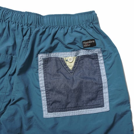 HOMBRE NINO / NYLON EASY SHORTS / BLACK