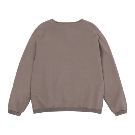 ON-AIR / HALF ZIP SWEAT CREW / GREY