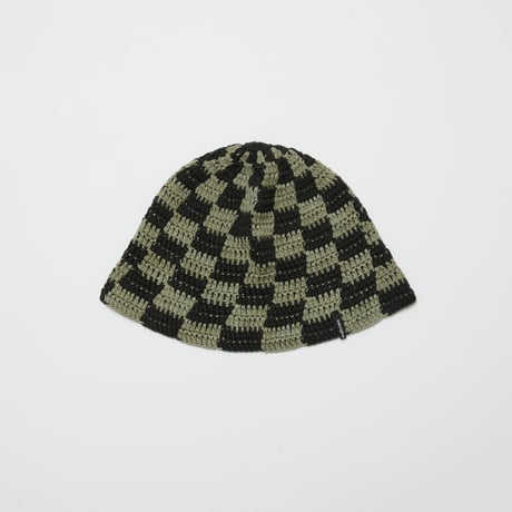 BAL / HAND KNIT BUCKET HAT / GRAY