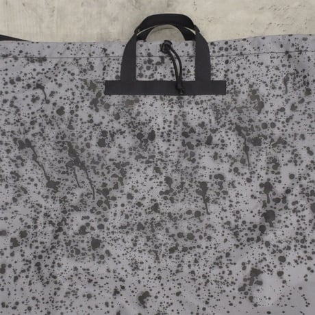ZEPTEPI & Co. / DRIL BAG / LARGE / RAINDROPS / GRAY