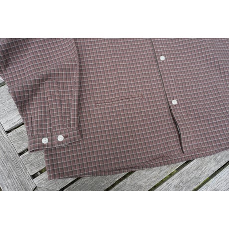 NOROLL / NORMAL PANAMA SHIRT / PANAMA CHECK