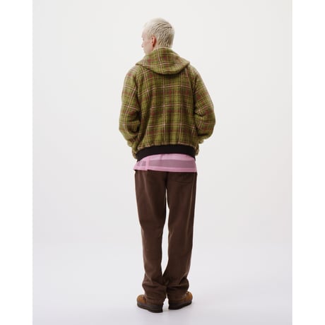 BoTT / FLEECE ZIP HOODIE / GREEN