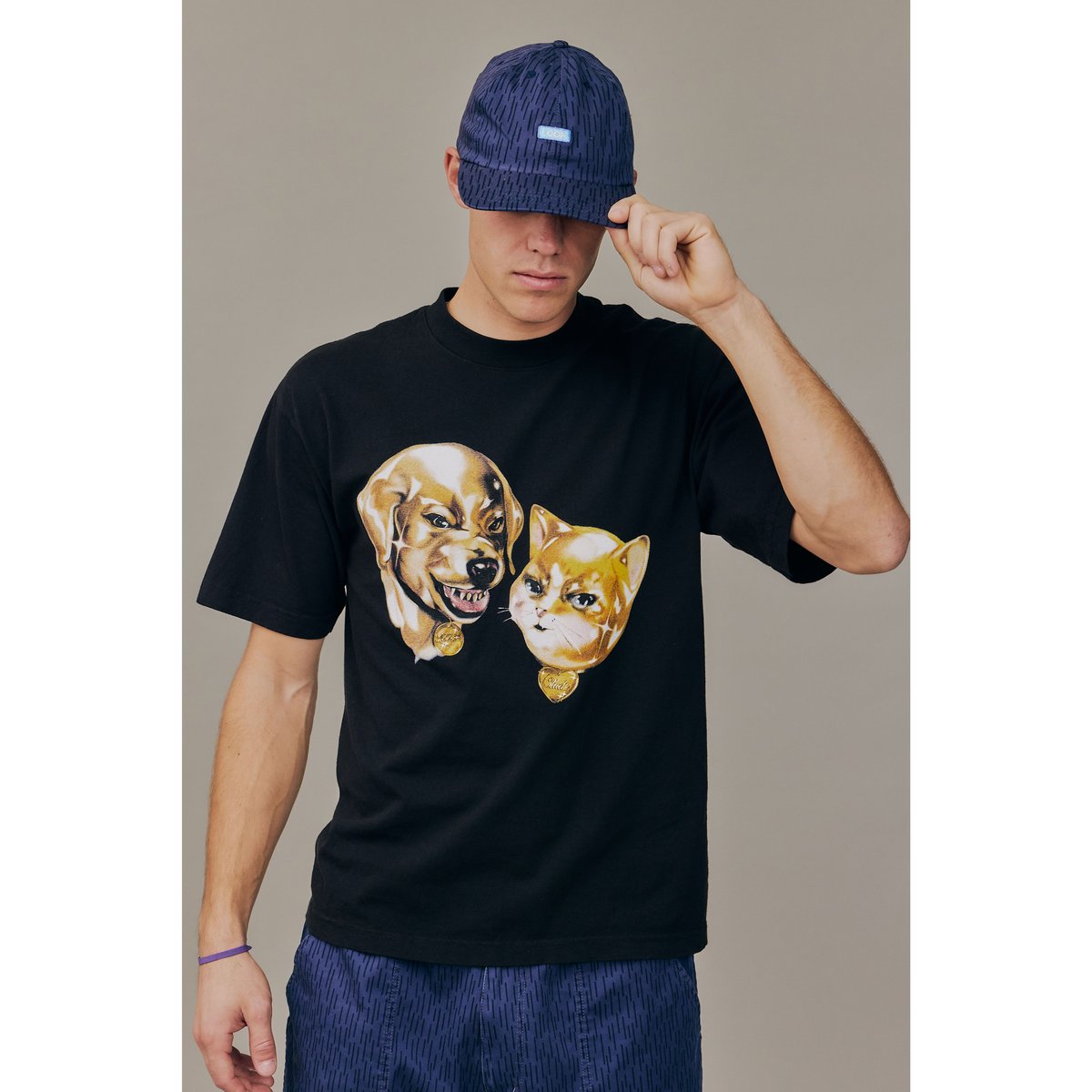 LQQK STUDIO / SASSY PETS TEE / BLACK | Sophomore