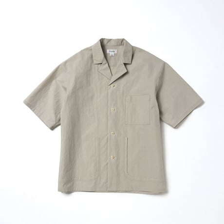 tone / REMAKE WORK SHIRT / SILVER