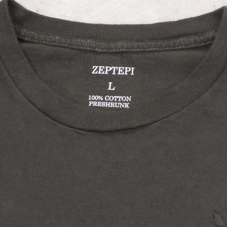 ZEPTEPI & Co. / SS TEE / SOUVENIR / BLACK