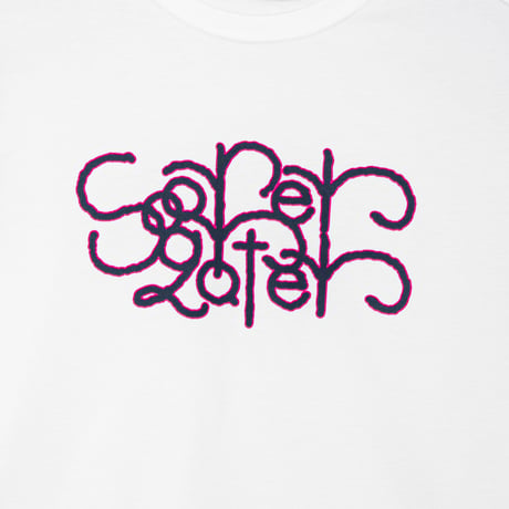 SOL soonerorlater / STEM LOGO TEE / WHITE
