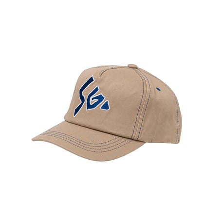 SPECIAL GUEST K.K. / SG LOGO 5 PANEL CAP / BROWN