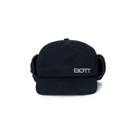 BoTT / V2 LOGO EARFLAP CAP / BLACK