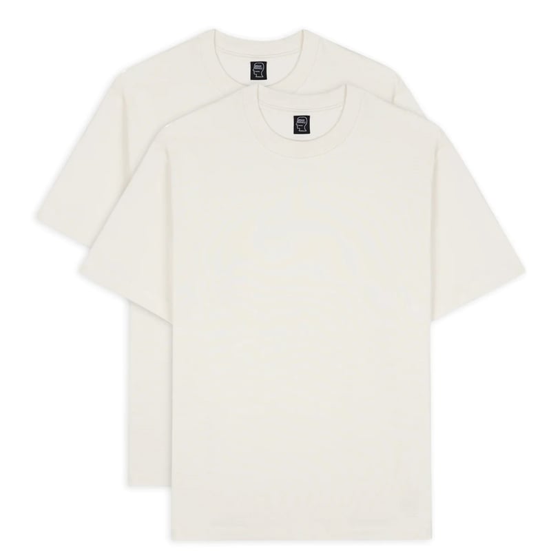 BRAIN DEAD / 2-PACK EASY TEES / NATURAL | Sopho