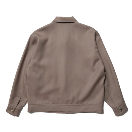 tone / CAVALRY TWILL ZIP UP BLOUSON / CINNAMON