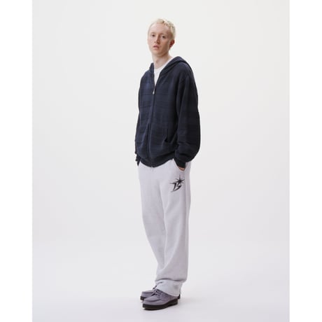 BoTT / KNIT ZIP HOODIE / NAVY