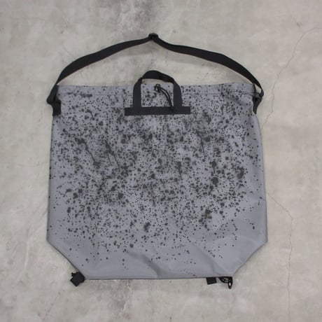 ZEPTEPI & Co. / DRIL BAG / LARGE / RAINDROPS / GRAY