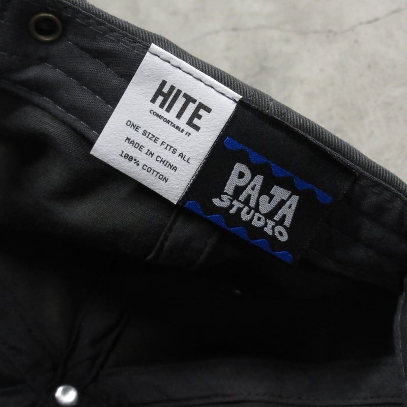 【完売レア品・新品未使用】　PAJA STUDIO Studio Cap PAJA STUDIO / STUDIO CAP / CHARCOAL | Sophomore