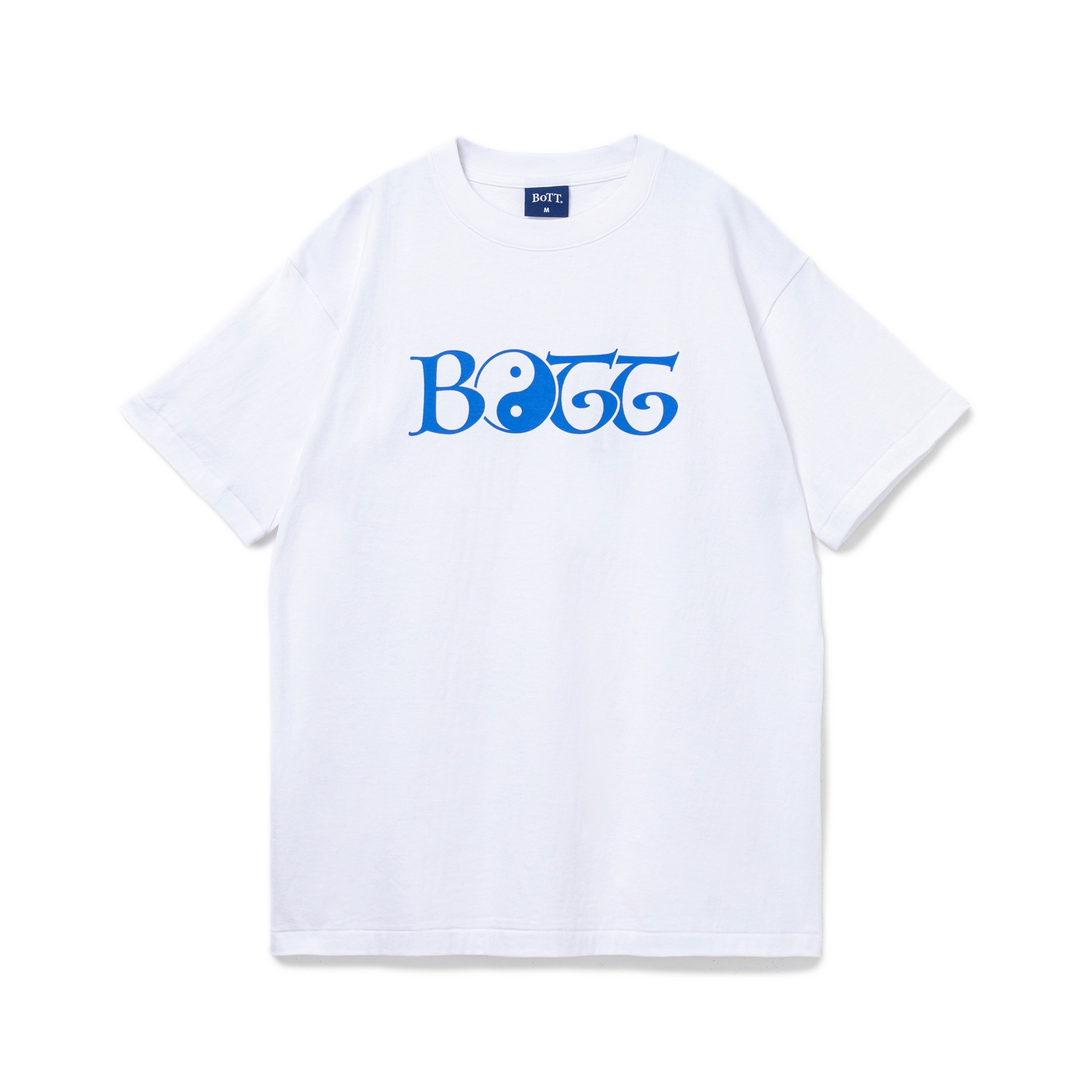 BoTT Tシャツ ホワイト ブルーロゴ　半袖　2ytee BoTT / 2Y TEE / WHITE | Sophomore