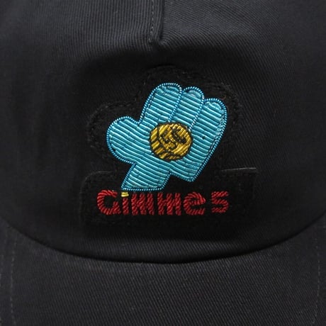 GIMME FIVE x TIM COMIX / 5CENT WIRE PATCH CAP / BLACK
