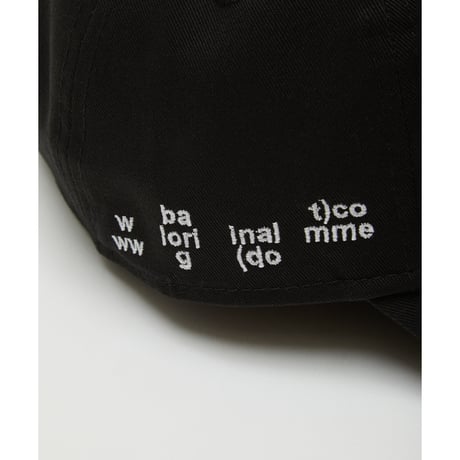 BAL / x NEW ERA 9TWENTY b LOGO CAP / BLACK