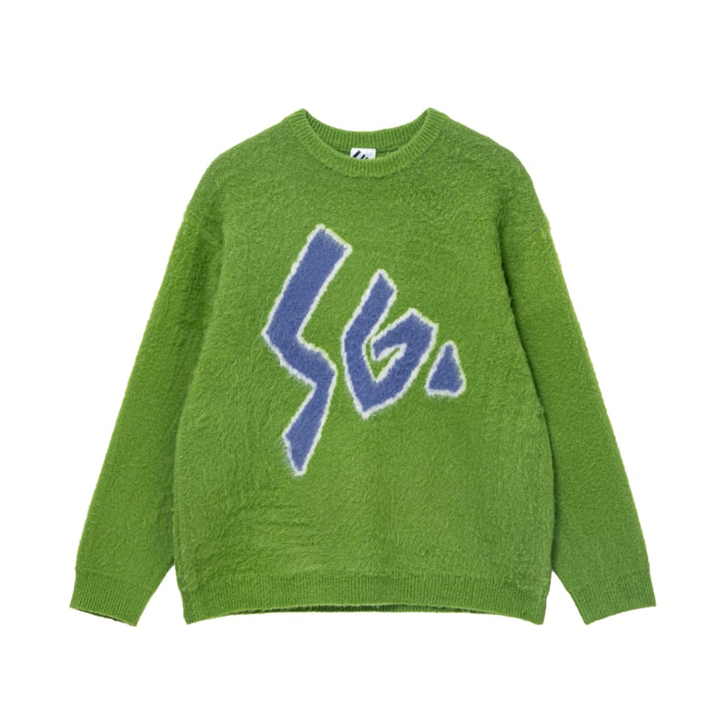 トップス Fluffy Knit Sweater Special Guest kk SPECIAL GUEST K.K. / SG FLUFFY KNIT / KHAKI | S