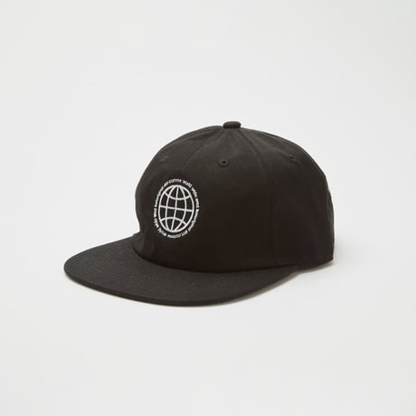 BAL / WORLD COTTON 6-PANEL HAT / BLACK