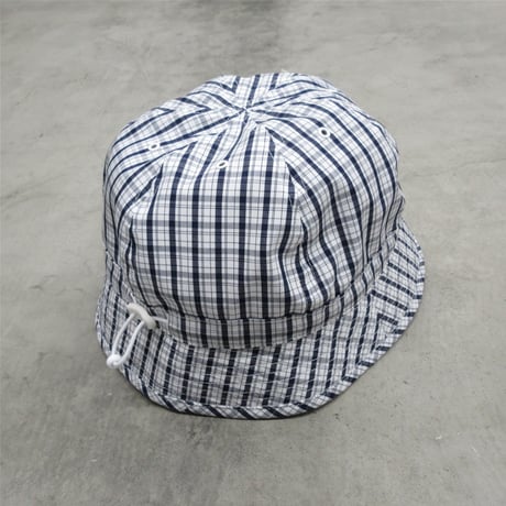 tone / TIED HAT / WHITE CHECK