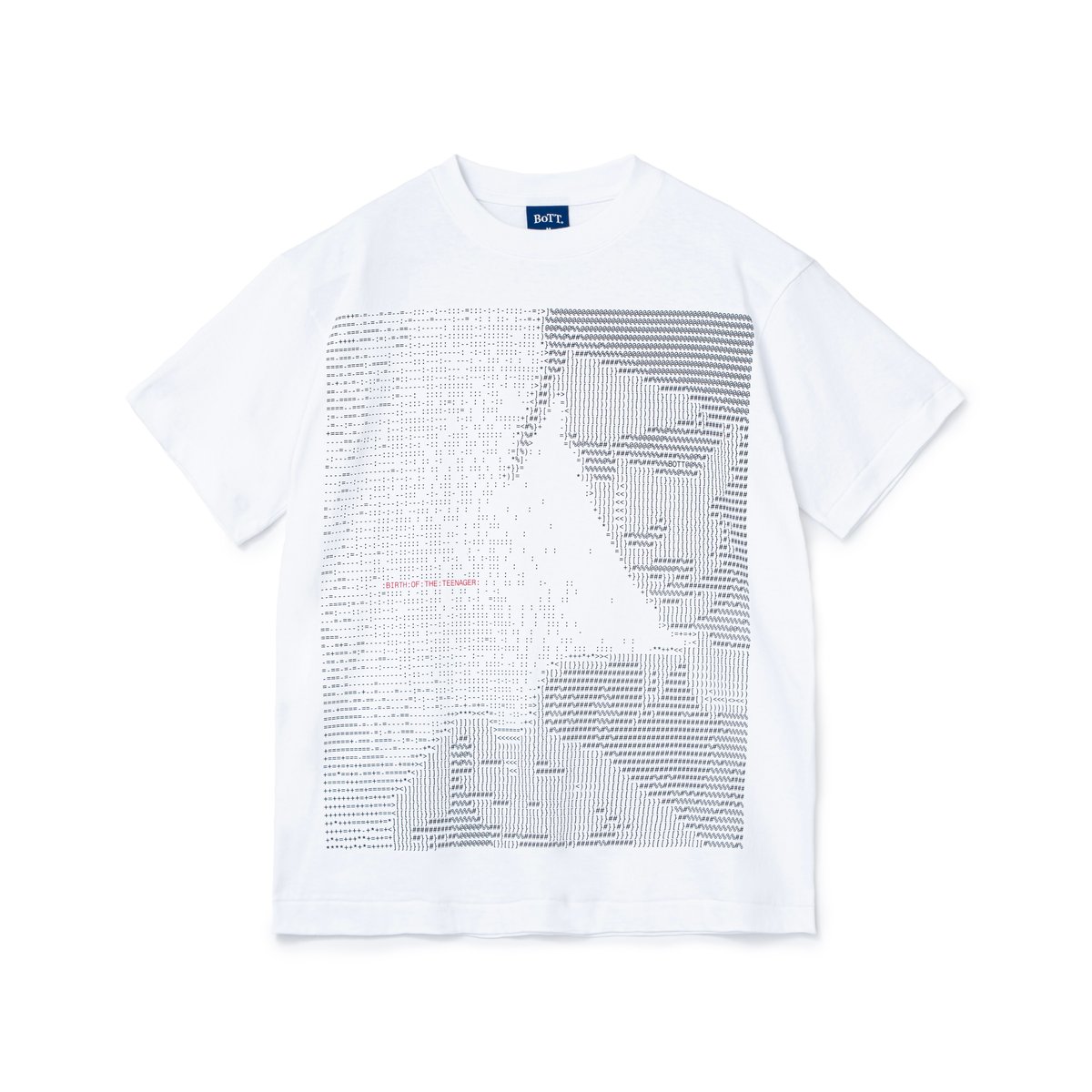 BoTT / ASCII TEE / WHITE | Sophomore