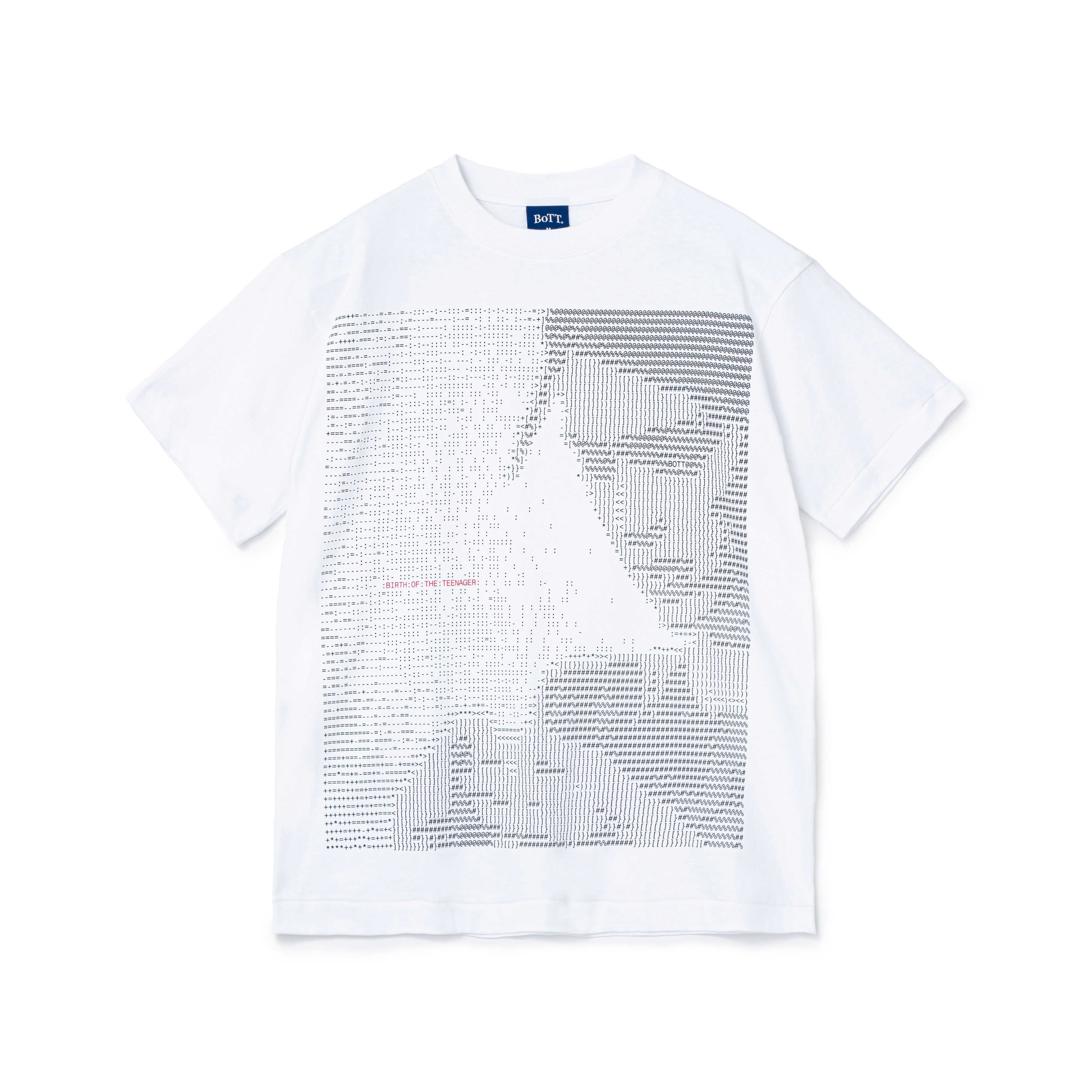 BoTT / ASCII TEE / WHITE | Sophomore