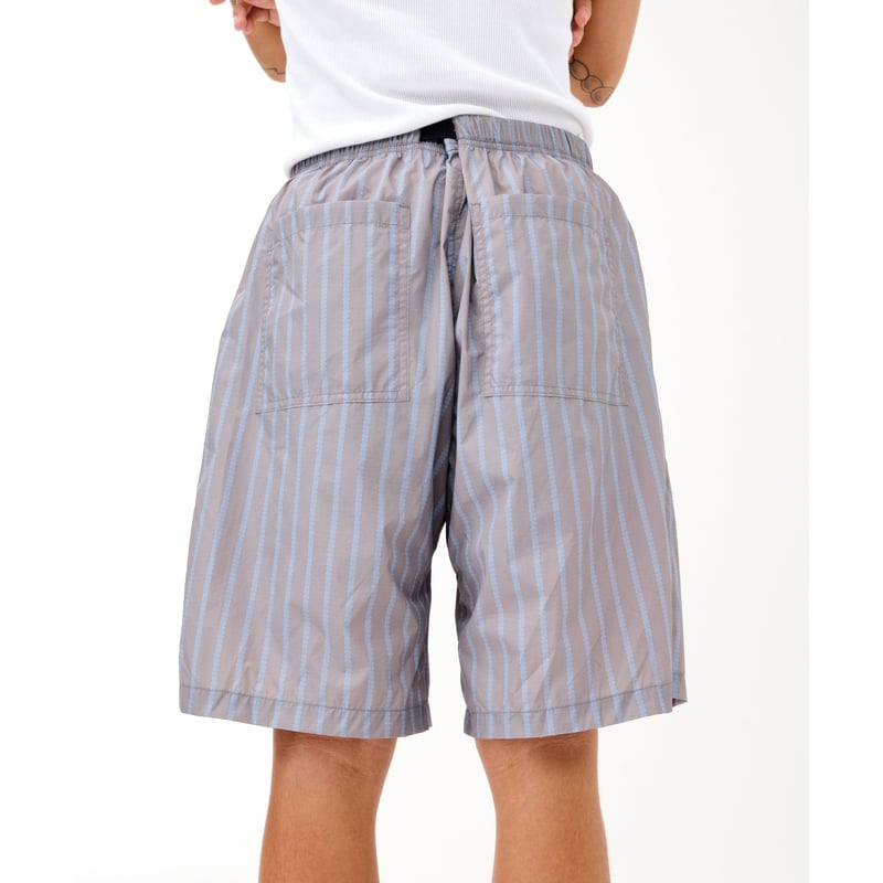 SOL soonerorlater / STRIPE NYLON EASY SHORTS /