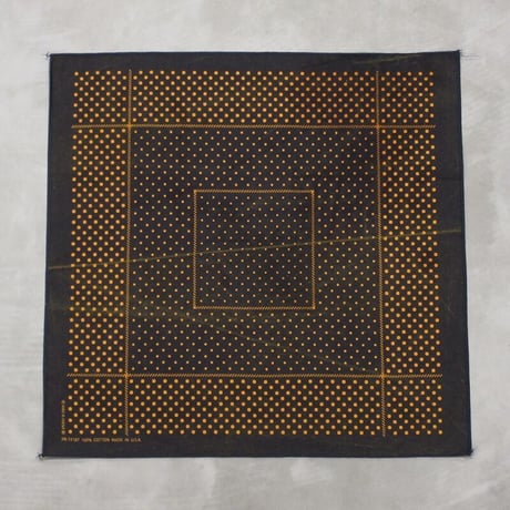 HAV-A-HANK / OVER DYED DOTS HANKY / ORANGE