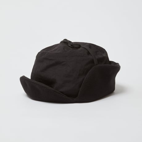BAL / FLEECE EAR FLAP 6-PANEL HAT / BLACK