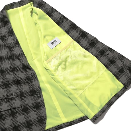 HOMBRE NINO / PLAID 3B JACKET / C.GRAY