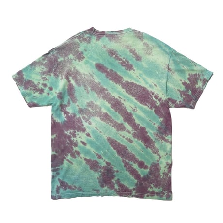 HOMBRE NINO / TIE DYE S/S PRINT TEE / TEAL PURPLE