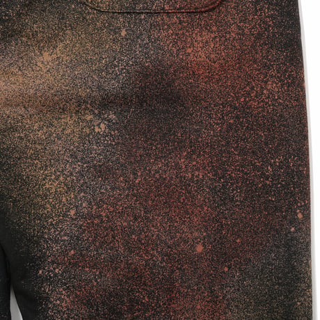 HOMBRE NINO / TIE DYE SWEAT PANTS / ORANGE BLACK