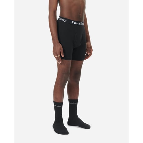 VIVIEN RAMSAY / BOXER BLIEF (3 PACK) / BLACK