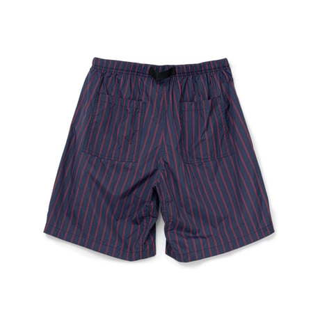 SOL soonerorlater / STRIPE NYLON EASY SHORTS / NAVY