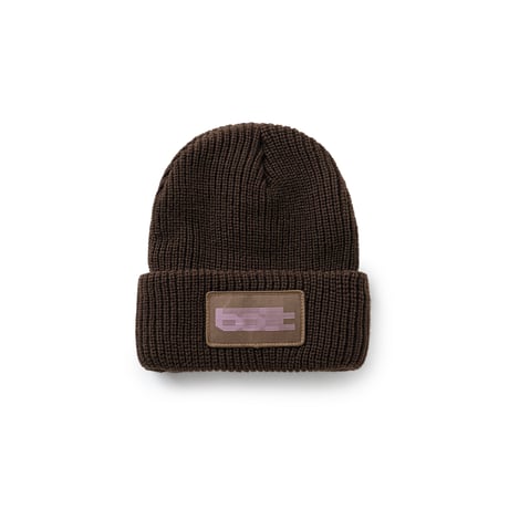 BoTT / BLUR PATCH BEANIE / BROWN