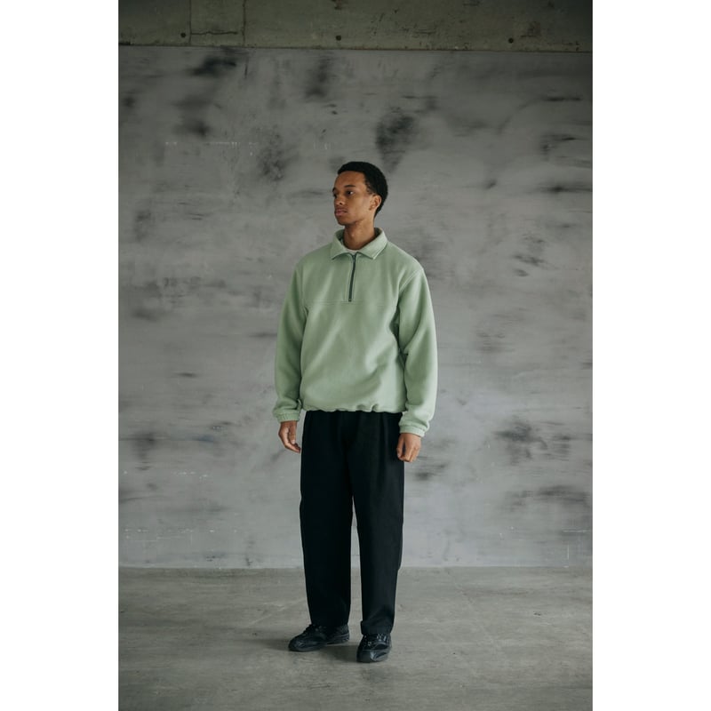 COMFORTABLE REASON / DUCK DAILY SLACKS / BLACK COMFORTABLE REASON / DUCK DAILY SLACKS / BLACK
