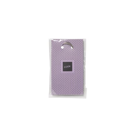 LQQK STUDIO / KEY CHAIN / CLEAR - PURPLE