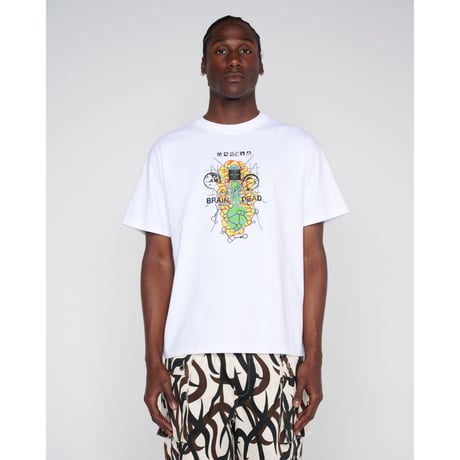 BRAIN DEAD / FUTURE SOUNDS T-SHIRT / WHITE
