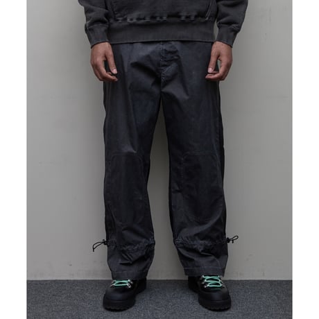 BAL / PIGMENT NYLON TRACK PANT / BLACK