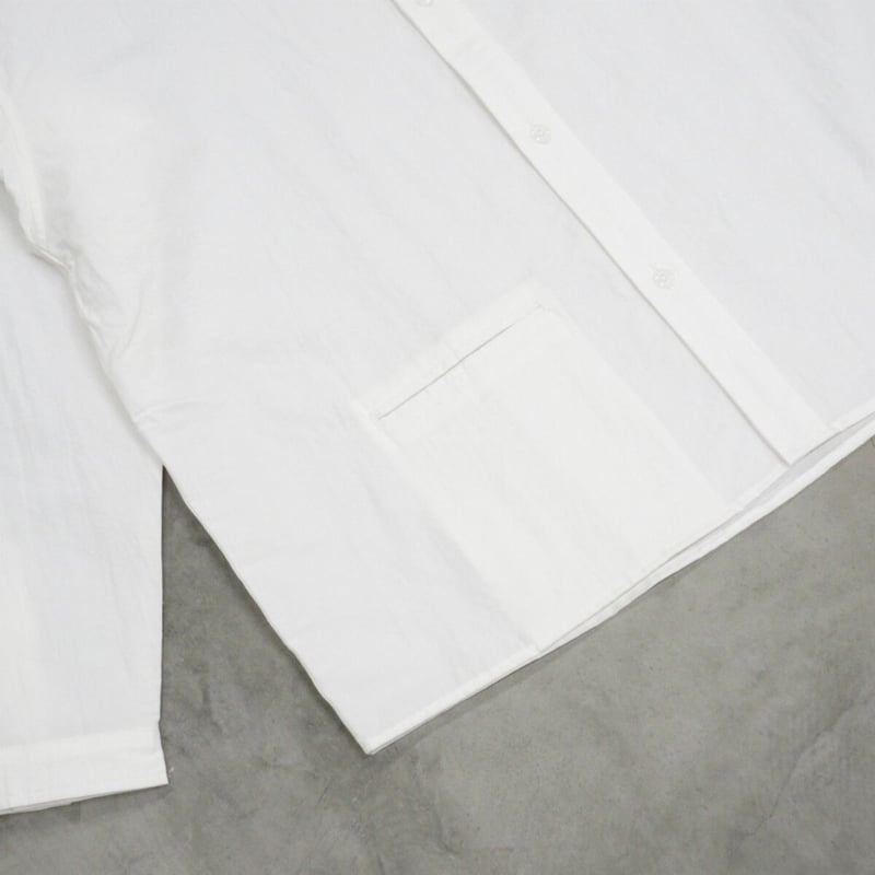 no roll NORMAL L/S SHIRT WHITE M未使用 NOROLL | ノーロール】NORMAL L/S SHIRT/ノーマルLSシャツ(WHITE