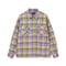 BoTT / ZIP-UP FLANNEL SHIRT / LAVENDER