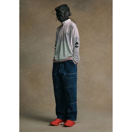 BAL / LOOSE FIT DENIM WORK PANT / BLACK