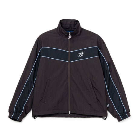 BoTT / PANELED TRACK JACKET / BROWN