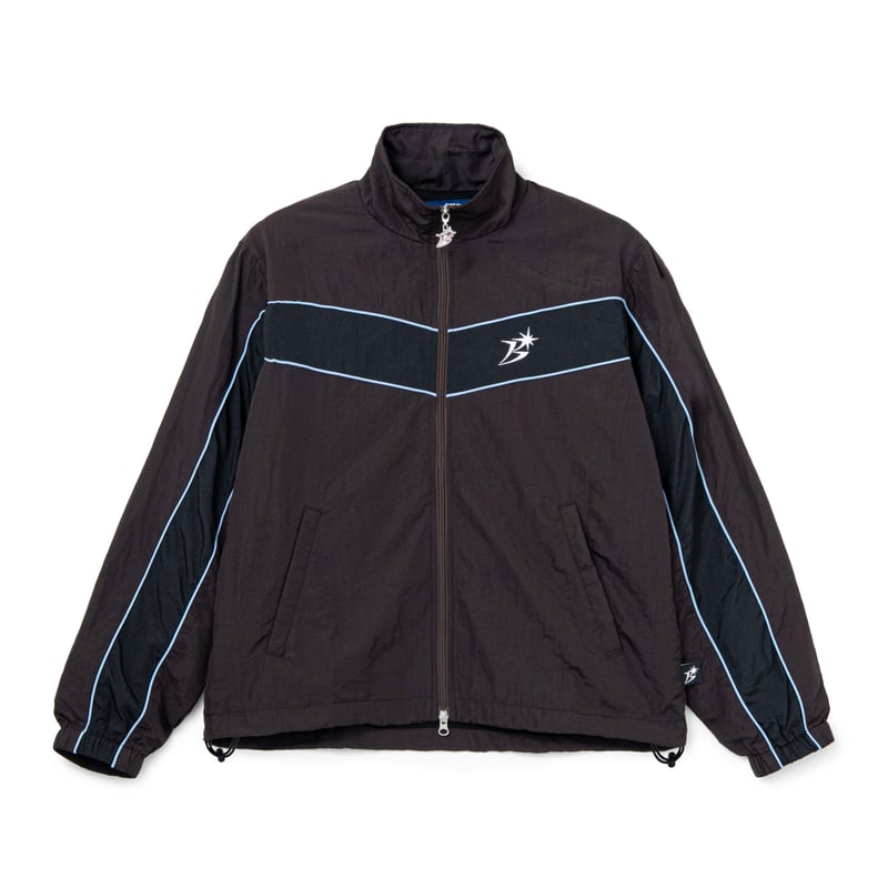 BoTT / PANELED TRACK JACKET / BROWN | Sophomore