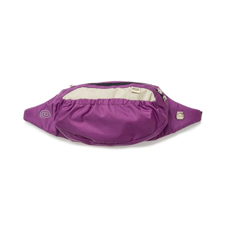 SOL soonerorlater / NYLON TWO-TONE WAIST BAG / PINK