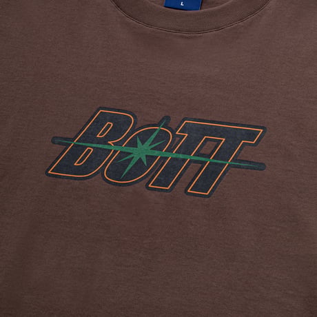 BoTT / SPACE LOGO TEE / BROWN