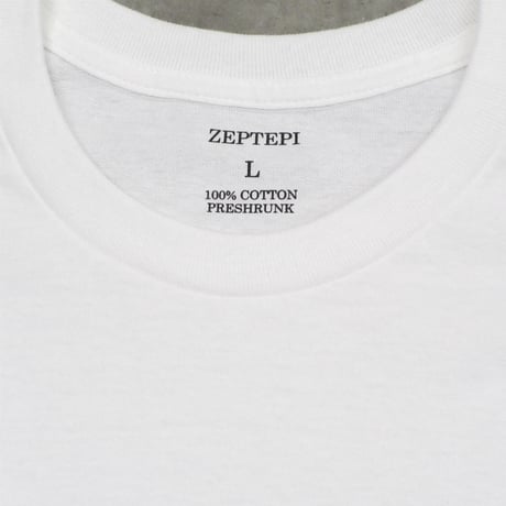 ZEPTEPI & Co. / SS TEE / 193+935 / WHITE