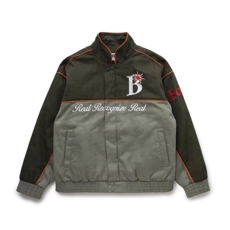 BoTT / COTTON RACING JACKET / GREEN