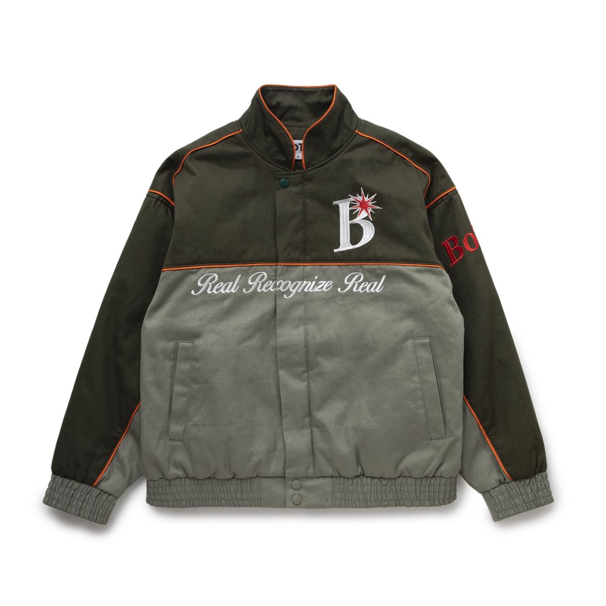 BoTT / COTTON RACING JACKET / GREEN Sophomore