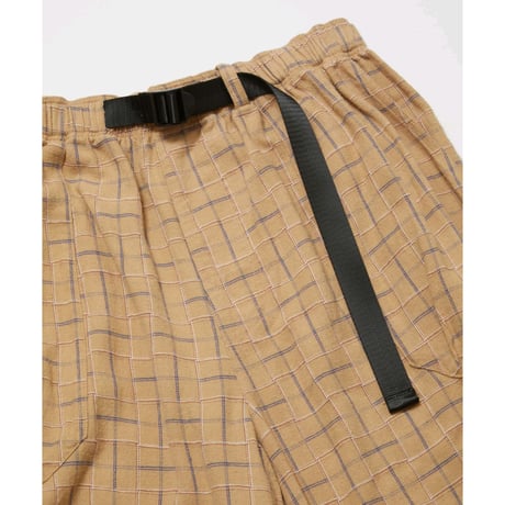 BAL / WIDE MOUNTAIN PANT / BLACK PLAID